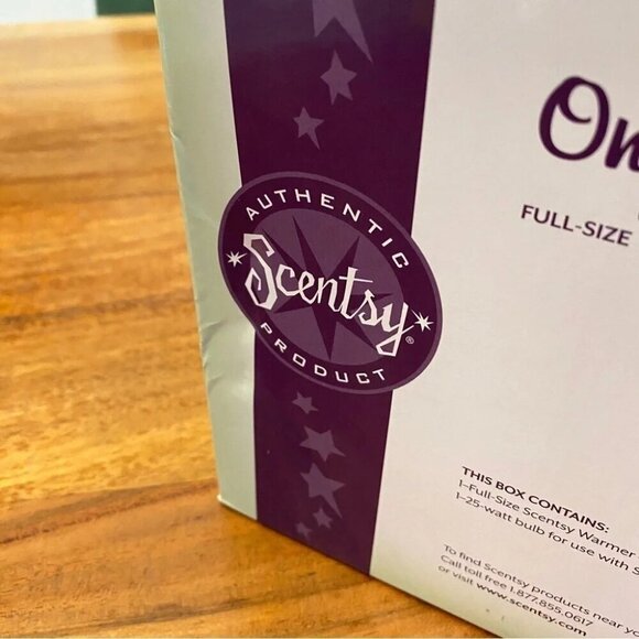 Scentsy Warmer Onyx Full Size Scent Warmer 6in - Picture 4 of 13